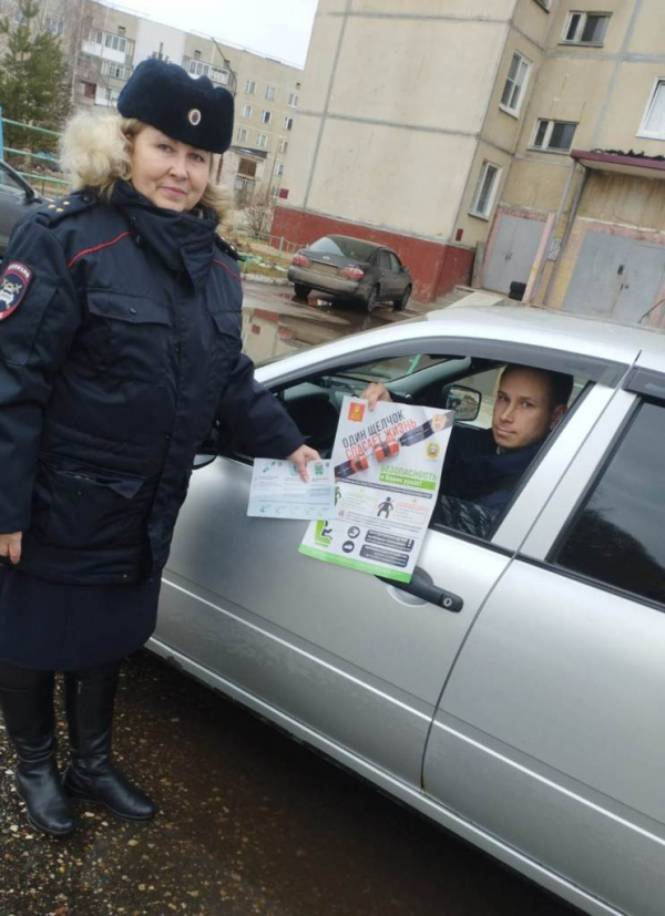 Сотрудники Госавтоинспекции провели профилактическое мероприятие «Автокресло»