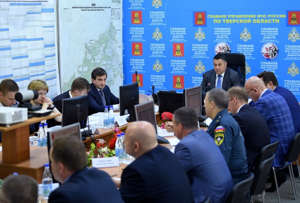 Губернатор Игорь Руденя провел селекторное совещание о реализации национальных проектов в Тверской области