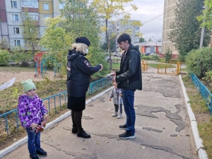 Родительский патруль МБДОУ детский сад «Улыбка» в действии.
