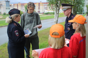 В Удомле прошла акция «Пешеход – на переход!»