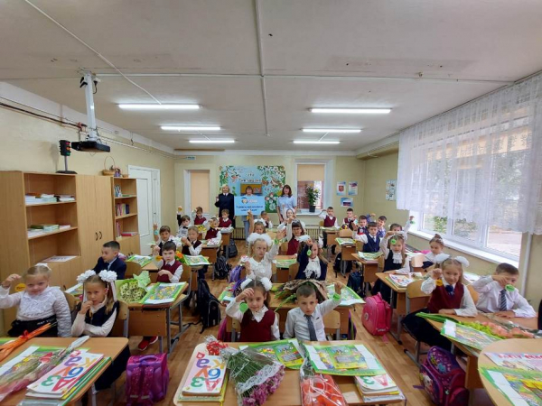 Удомельские школьники  участвовали в акции «Засветись со Школой Росатома»
