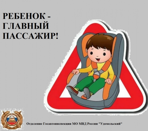 Сотрудники удомельской Госавтоинспекции проведут профилактическое мероприятие «Детское кресло»