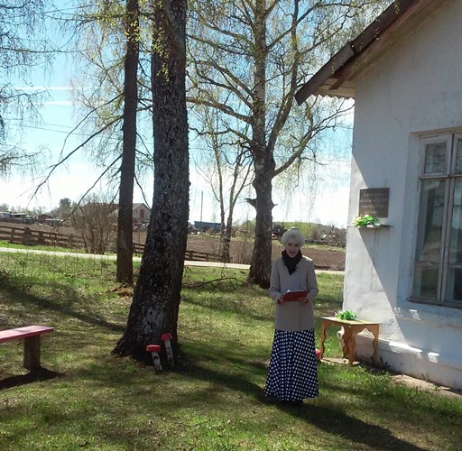 Н. Полковая объявила открытие 15 х Соловьевских чтений в с. молдино