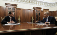 Встреча Президента России Владимира Путина и главы Тверской области Виталия Королева