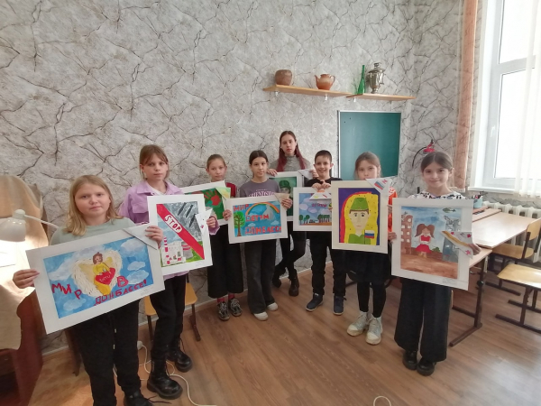 «Письмо солдату» от удомельских ребят