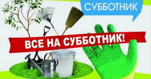 Месячник по благоустройству, улучшению санитарного состояния и озеленения