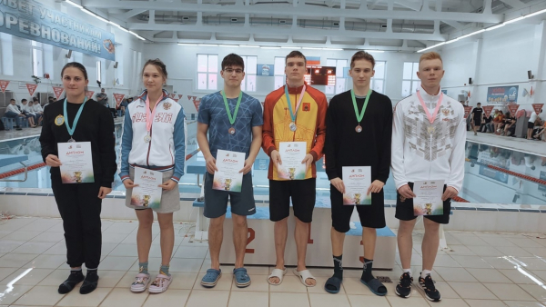 Удомельские спортсмены стали призёрами в соревнованиях по плаванию