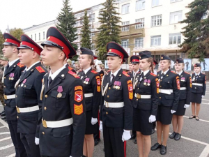 И снова победа! Команда кадетов УСОШ №1 заняла I общекомандное место в  X региональном слете кадетов Тверской области