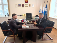Глава Удомельского округа Рем Рихтер встретился с руководителем тверского филиала &laquo;Россети Центр&raquo; Вадимом Юрченко
