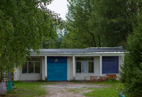 Новая кровля Порожкинкого дома культуры