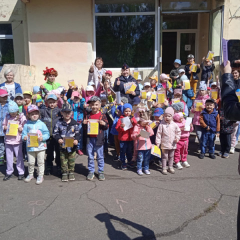 Правилам дорожного движения научили Неумеху в детском саду &laquo;Дюймовочка&raquo;