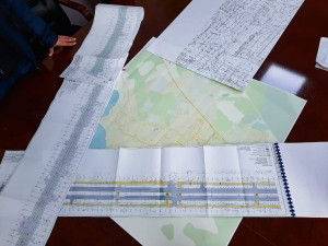 Ремонт автодороги и тротуаров по проспекту Курчатова