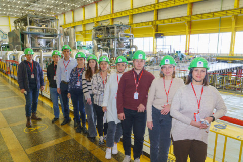 На Калининской АЭС с техническим туром побывали молодые инженеры-проектировщики объектов атомной энергетики