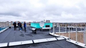 Завершен капитальный ремонт фасада и кровли многоквартирного дома №14 по проспекту Энергетиков