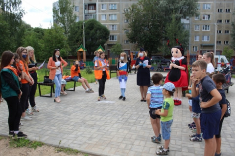 В Удомле прошел  Единый день детской дорожной безопасности.