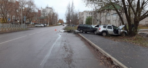В Удомле в ДТП пострадал водитель.