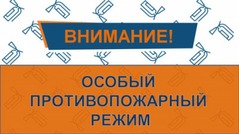 На территории Тверской области с 28 апреля 2021 года введен особый противопожарный режим