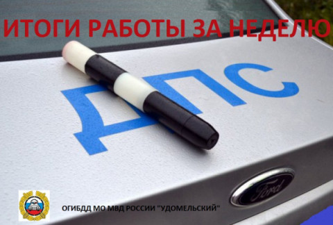 Госавтоинспекция подвела итоги работы  с 12 по 18 декабря 2022 года.