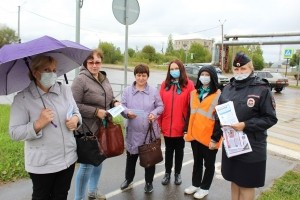 АКЦИЯ "ПЕШЕХОД - НА ПЕРЕХОД!"