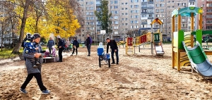 Сдана в эксплуатацию новая детская площадка