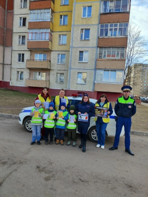 В детском саду &laquo;Улыбка&raquo; &laquo;Родительский патруль&raquo; и Удомельская Госавтоинспекция провели профилактическое мероприятие