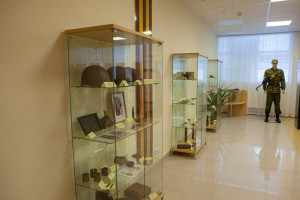 Находки поисковиков стали экспонатами в Центре патриотического воспитания