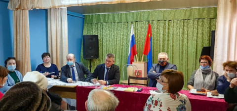 Ежегодная информационная встреча с жителями села