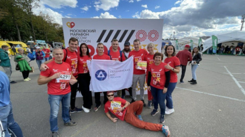 Людмила Лаврова - золотой победитель Московского Марафона