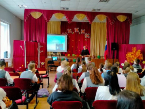 Информационный час в рамках профилактического месячника антинаркотической направленности