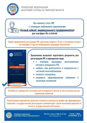 Личный кабинет индивидуального предпринимателя