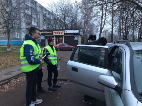 В Удомле Госавтоинспекторы контролировали перевозку детей.