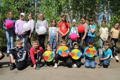 Открытие 1 смены летних оздоровительных лагерей