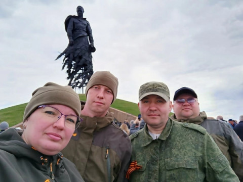 Поисковый отряд "Калина" ведет раскопки