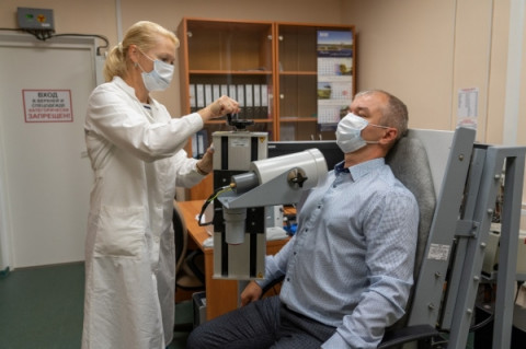 На Калининской АЭС введен в эксплуатацию современный стационарный гамма-спектрометр измерения человека